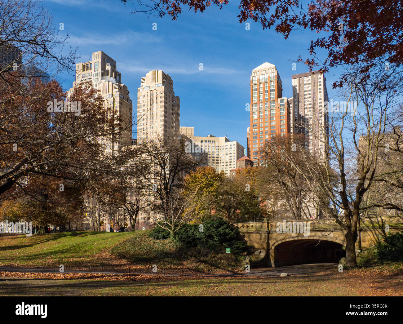 Central Park, New York City, Ende November 2018 Stockfoto