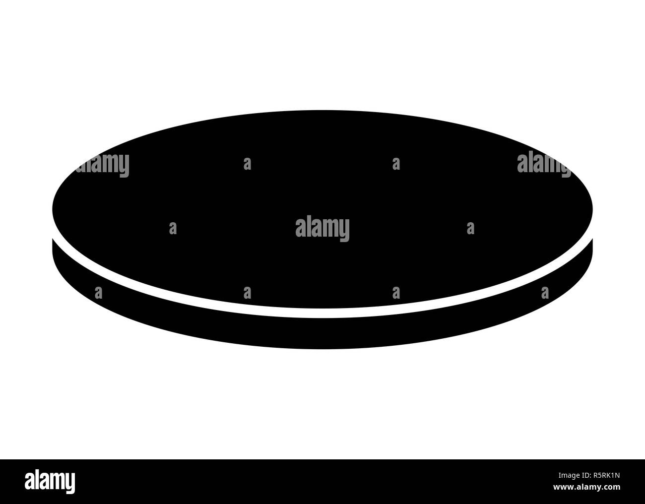 Cartoon Münze Vektor symbol Icon Design. Stockfoto