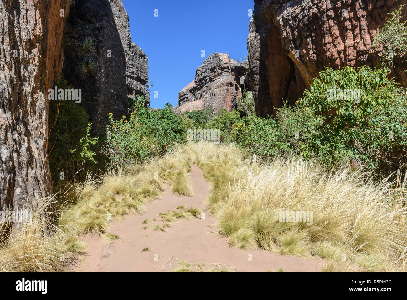 Ciudad de Itas (Itas Stadt) an der Torotoro Nationalpark, Potosi, Bolivien Stockfoto