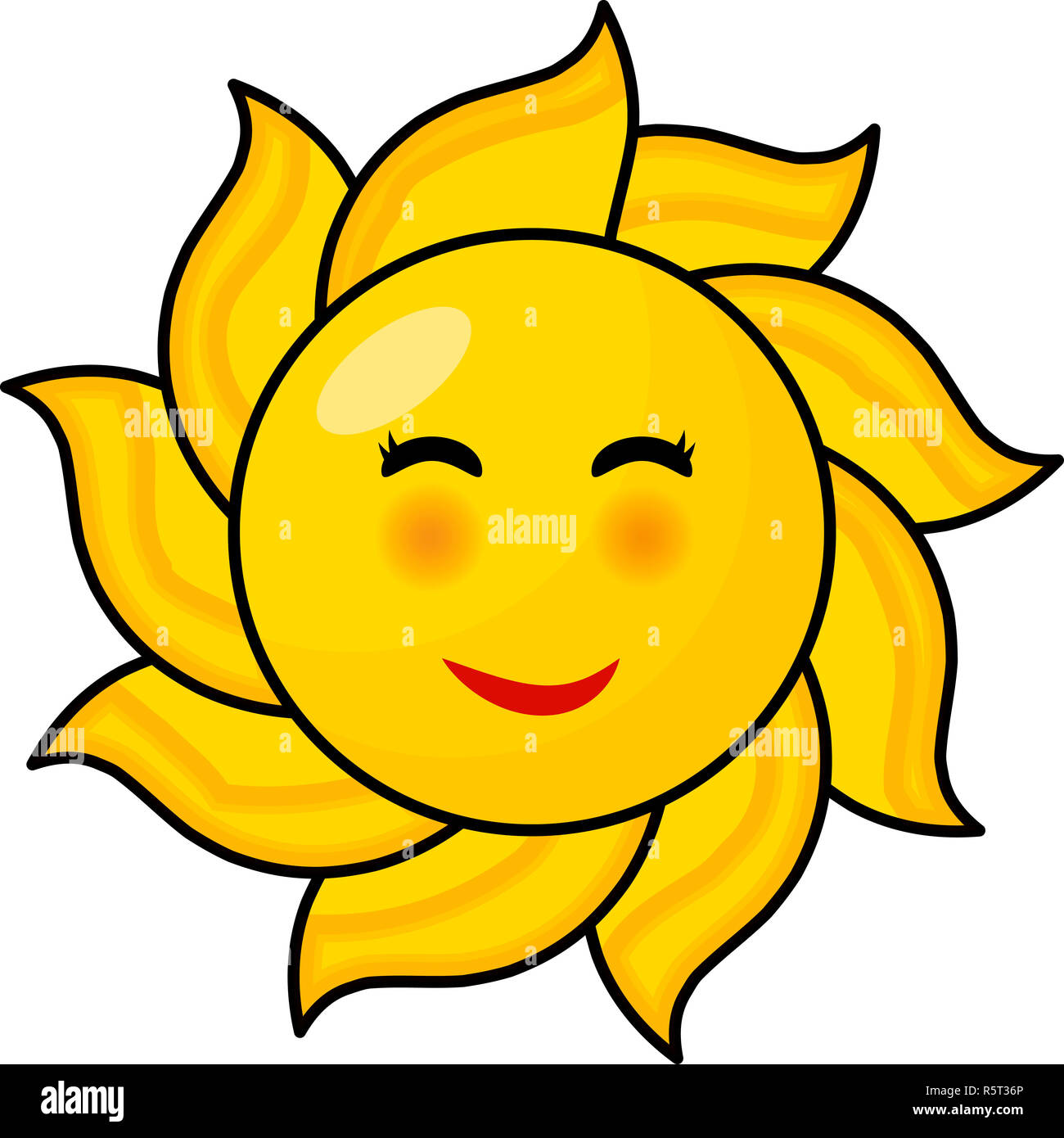 Cartoon Sonne Stockfotos Und Bilder Kaufen Alamy