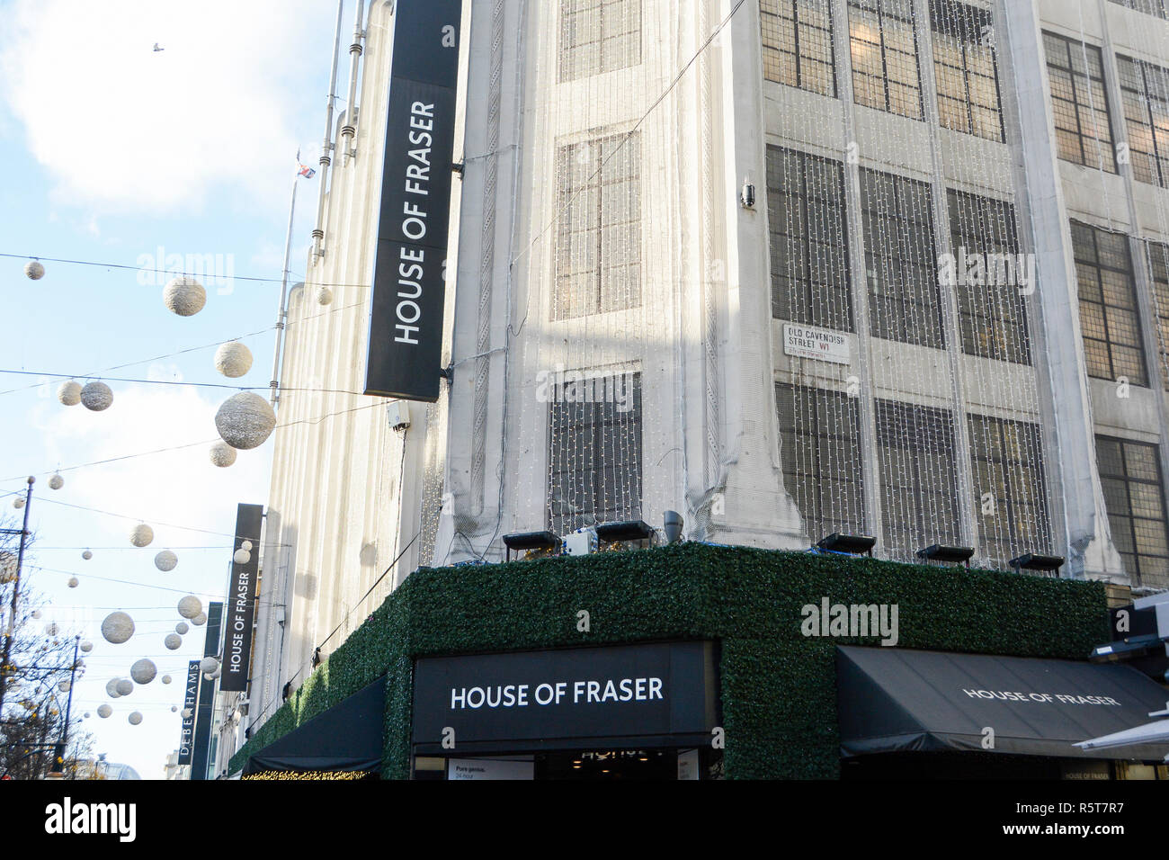 House of Fraser Kaufhaus, Oxford Street, London, UK Stockfoto