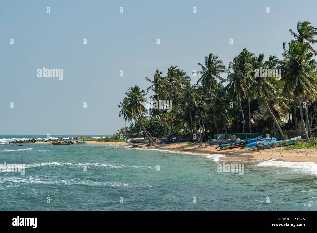 Point Pedro, in der Nähe von Jaffna, Sri Lanka Stockfoto