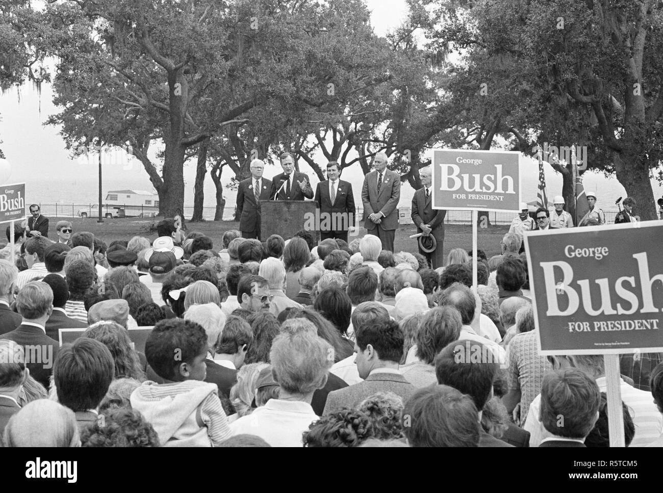 George Bush 1988 Stockfoto