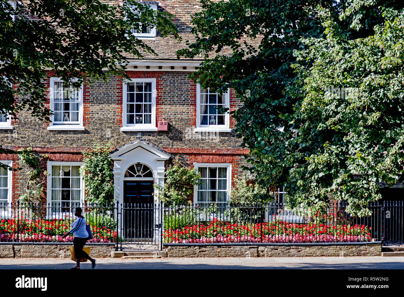 Ely (Cambridgeshire): Altes Haus in der Nähe der Kathedrale Stockfoto