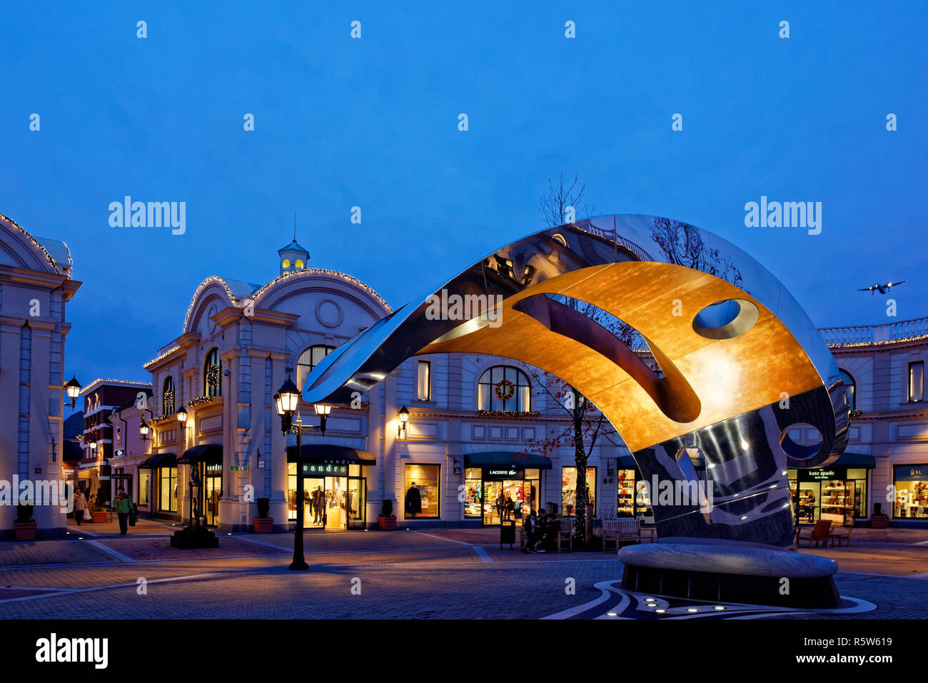 McArthurGlen Designer Outlet Mall, Vancouver Airport, Sea Island, Richmond, British Columbia. Stockfoto