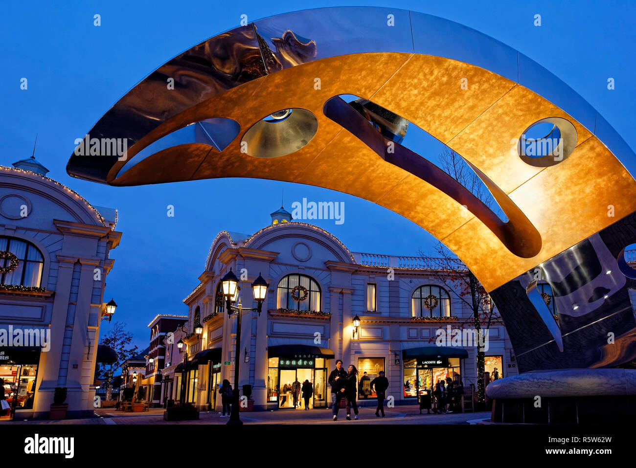 McArthurGlen Designer Outlet Mall, Vancouver Airport, Sea Island, Richmond, British Columbia. Stockfoto