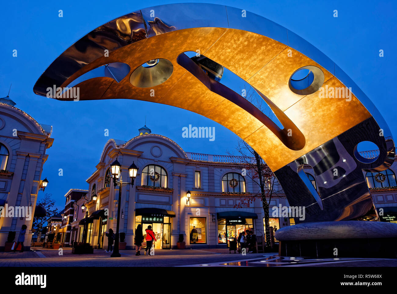 McArthurGlen Designer Outlet Mall, Vancouver Airport, Sea Island, Richmond, British Columbia. Stockfoto