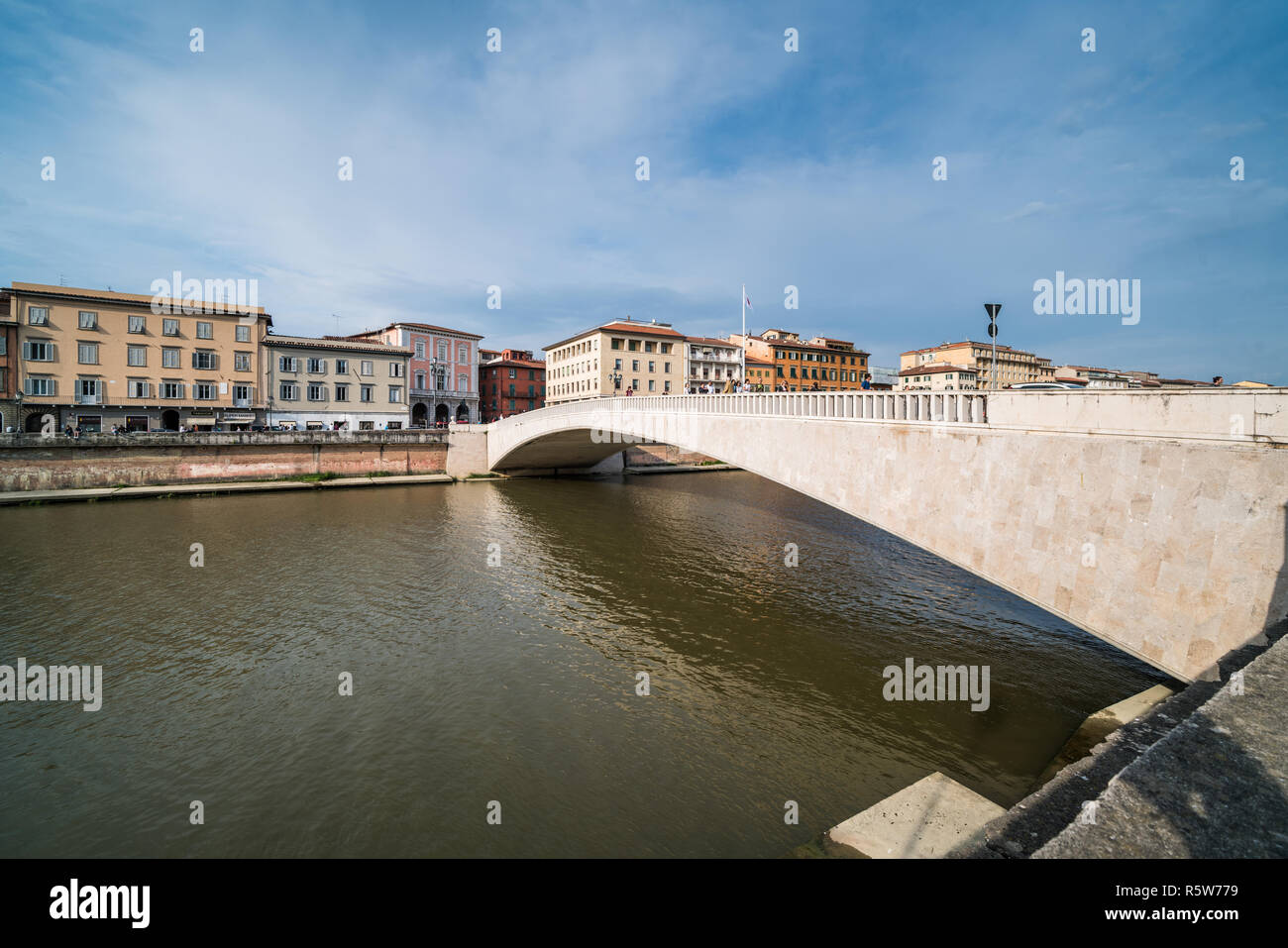 Palazzo Gambacorti, Pisa, Toskana, Italien, Europa. Stockfoto