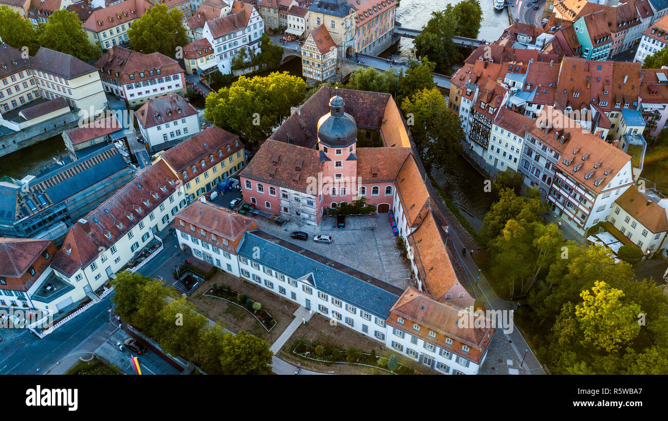 Stadtjugendamt, soziale Dienste, Altstadt oder die alte Stadt Bamberg, Deutschland Stockfoto