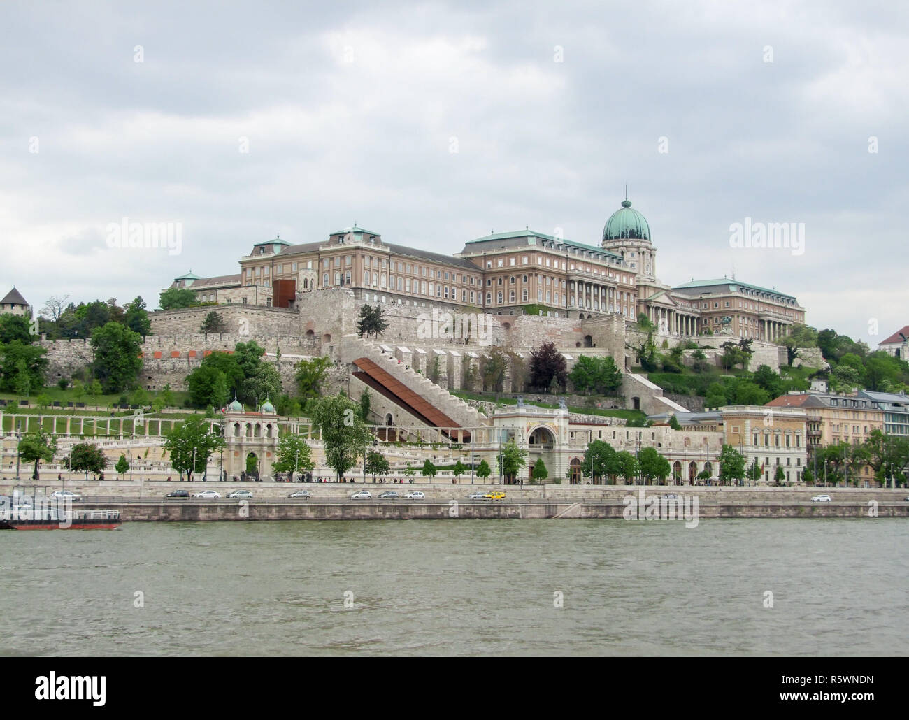 Schloss Buda in Budapest Stockfoto