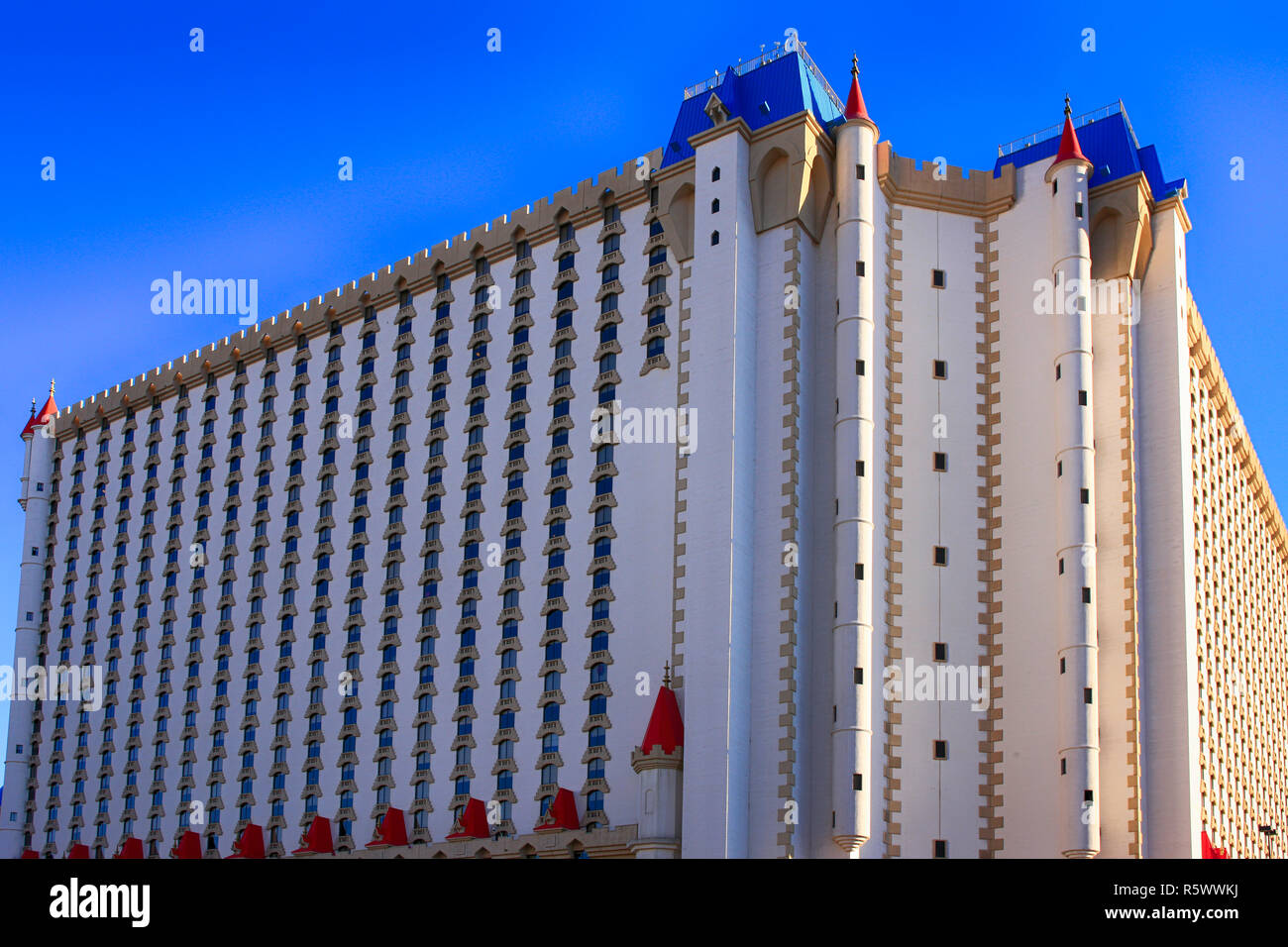 Das Excalibur Hotel in Las Vegas, Nevada Stockfoto