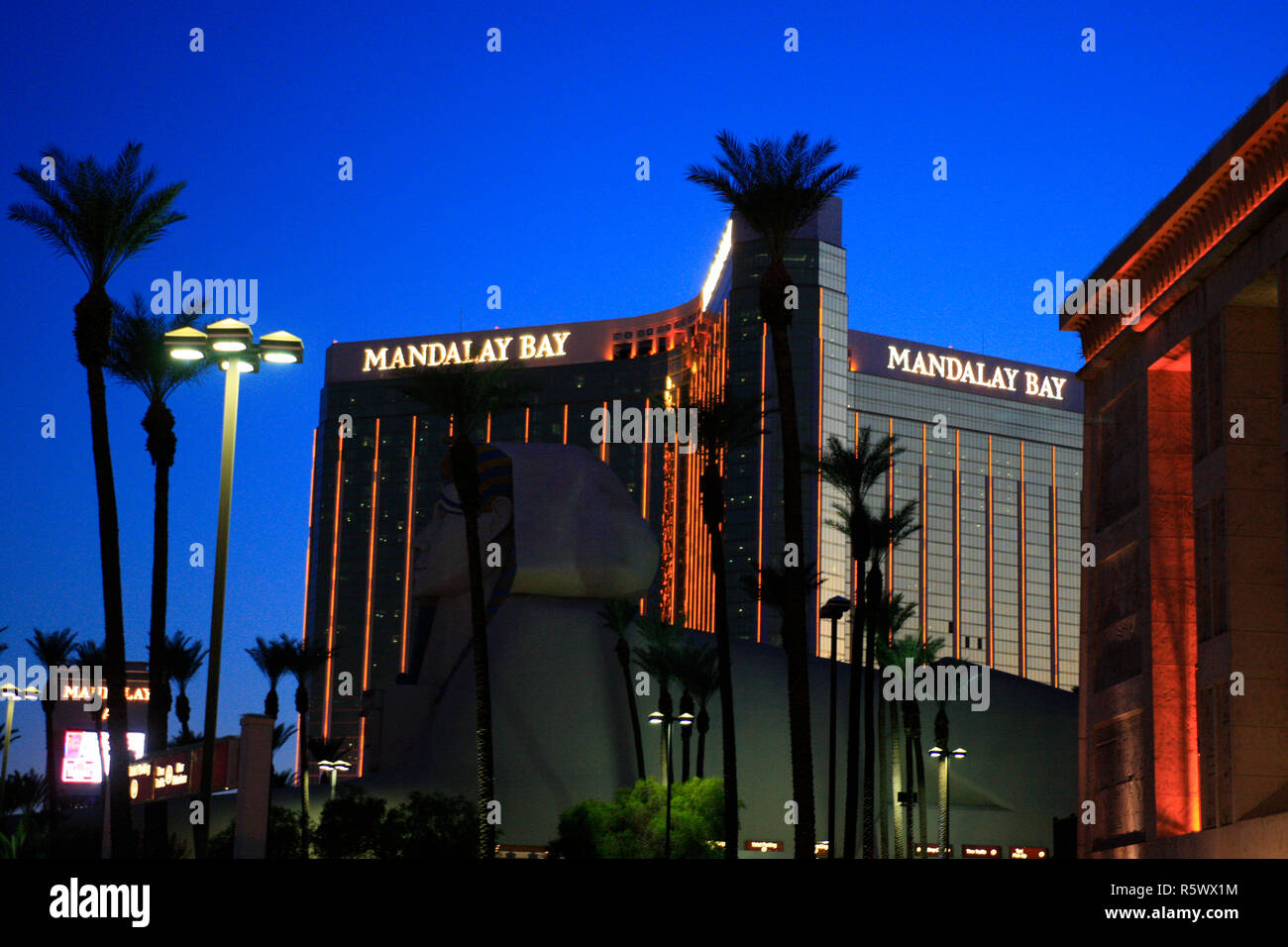 Das Mandalay Bay Hotel in Las Vegas, Nevada Stockfoto