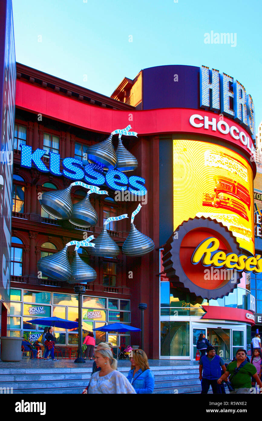 Hershey's Chocolate World in Las Vegas, Nevada Stockfoto