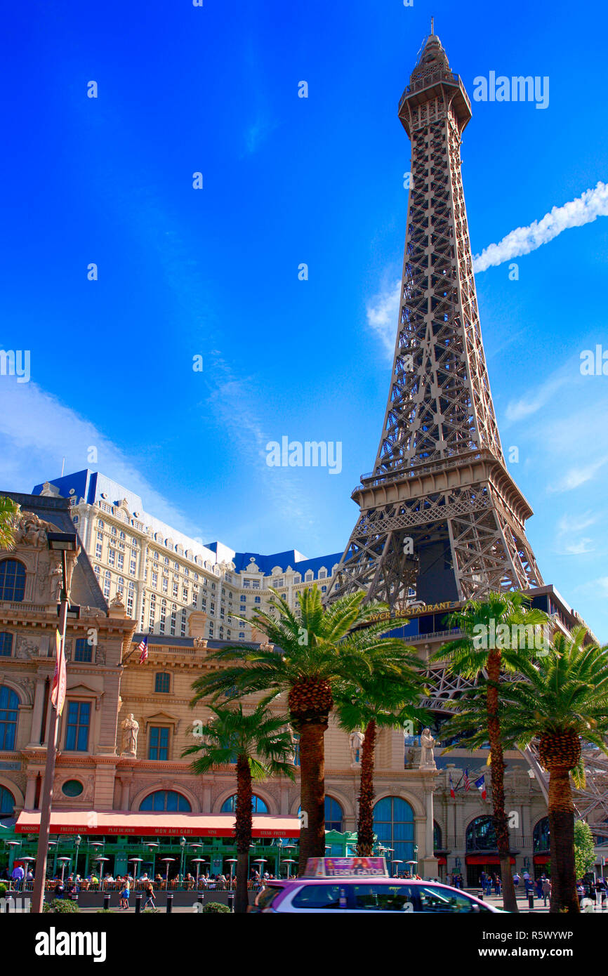 Der Eiffelturm in Paris Las Vegas, Nevada Stockfoto