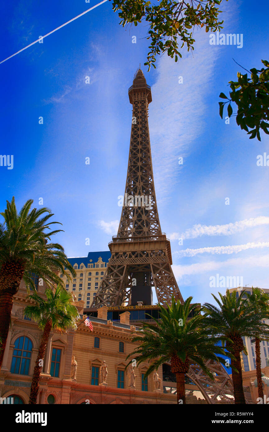 Der Eiffelturm in Paris Las Vegas, Nevada Stockfoto