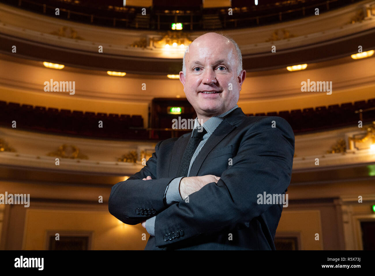 Usher Hall, Edinburgh, General Manager Karl Chapman Stockfoto