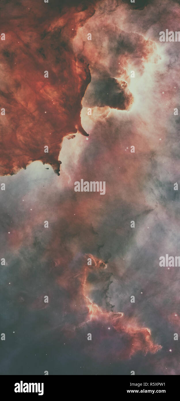 Sterne Geburt in der Carinanebel, auch bekannt als der Grand-Nebel. Stockfoto
