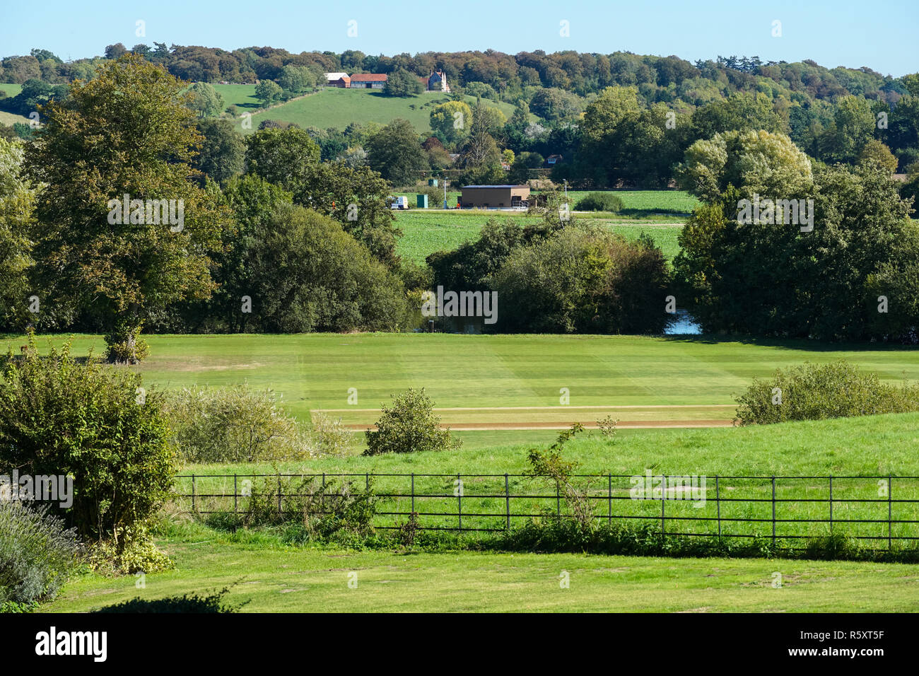 Ländliche Landschaft, Berkshire, England Vereinigtes Königreich Großbritannien Stockfoto