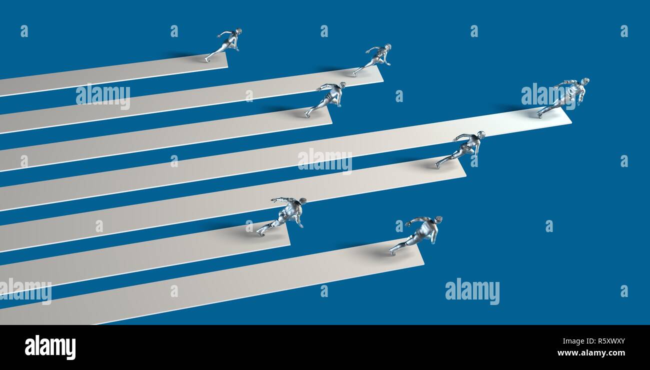 Management-Strategie Stockfoto