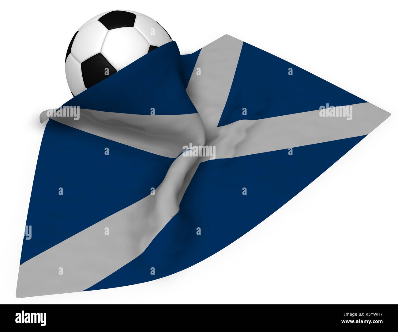 Fußball Schottland Stockfoto