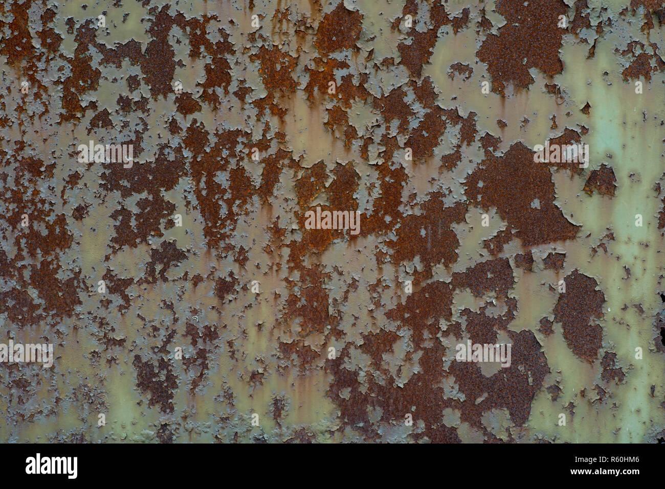 Verrostete korrodierte Metallische backgroubd Textur Stockfoto