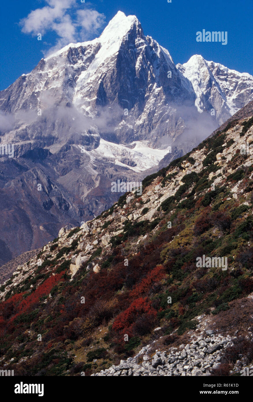 Mount Everest, Nepal Stockfoto