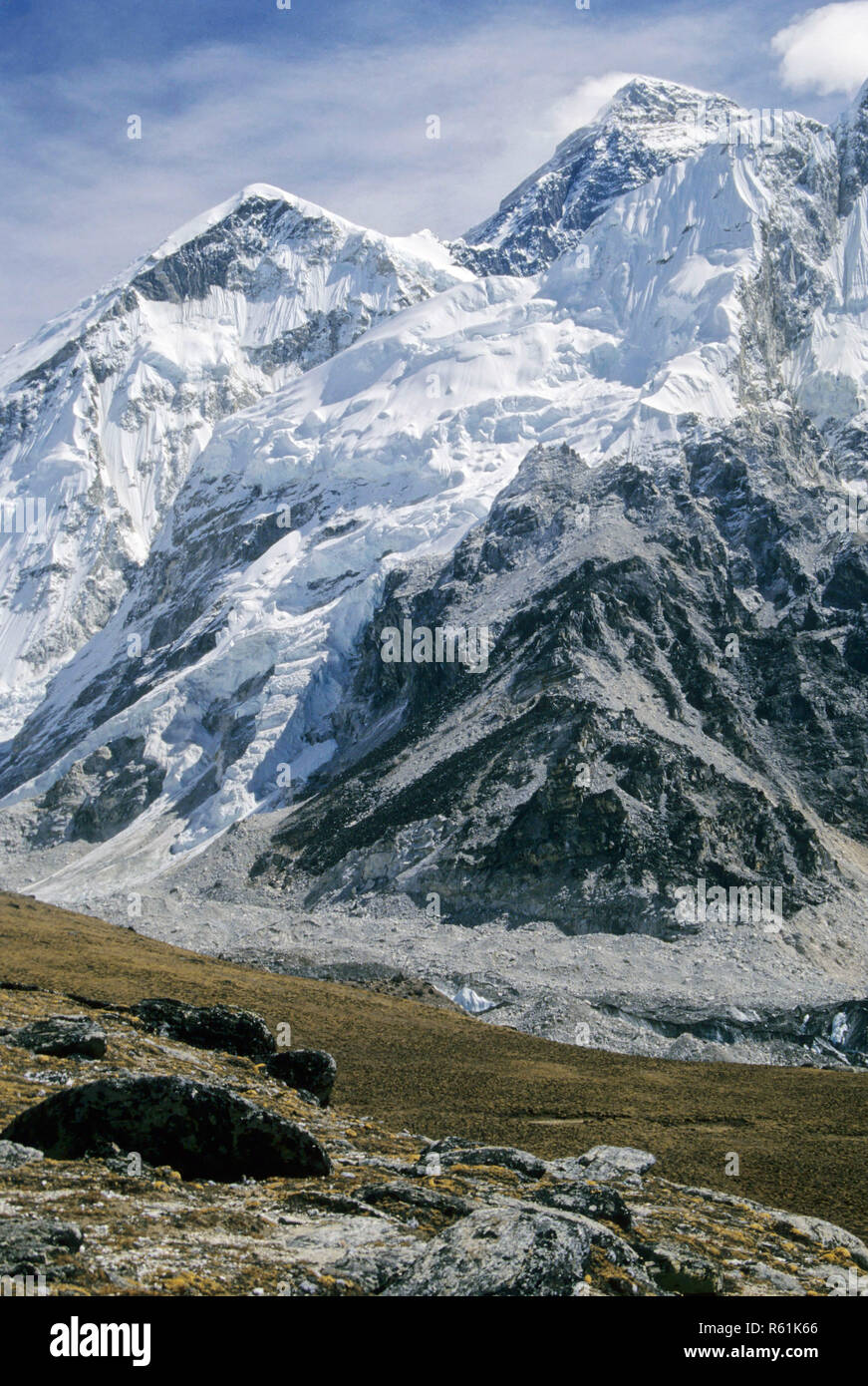 Mount Everest Stockfoto