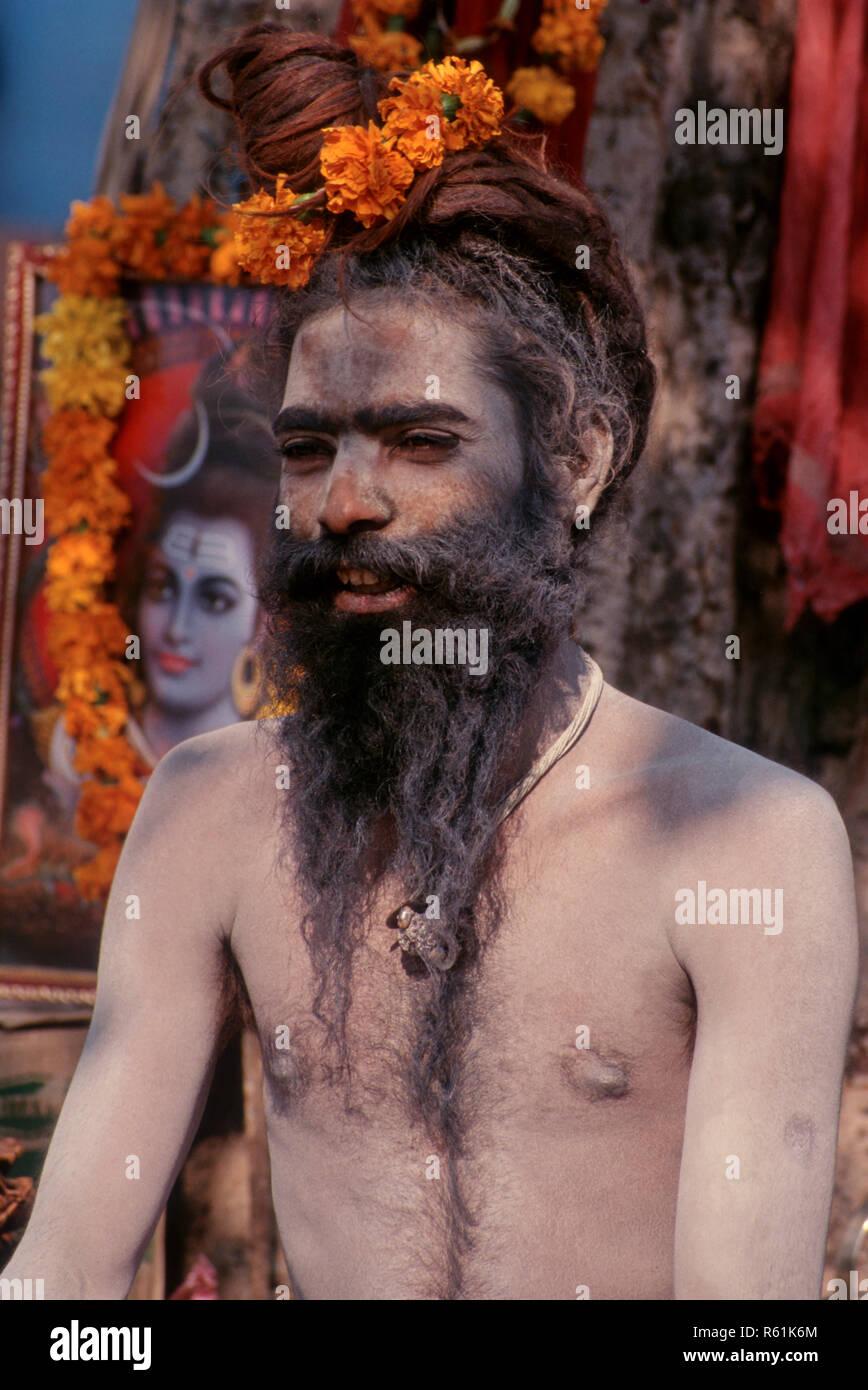 Hindu Sadhu Stockfoto