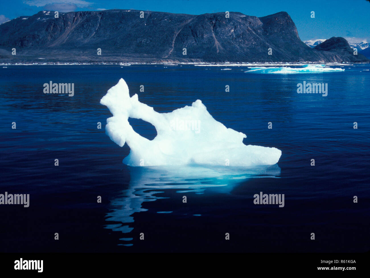 Eisbergs, Baffin Inseln, Kanada Stockfoto