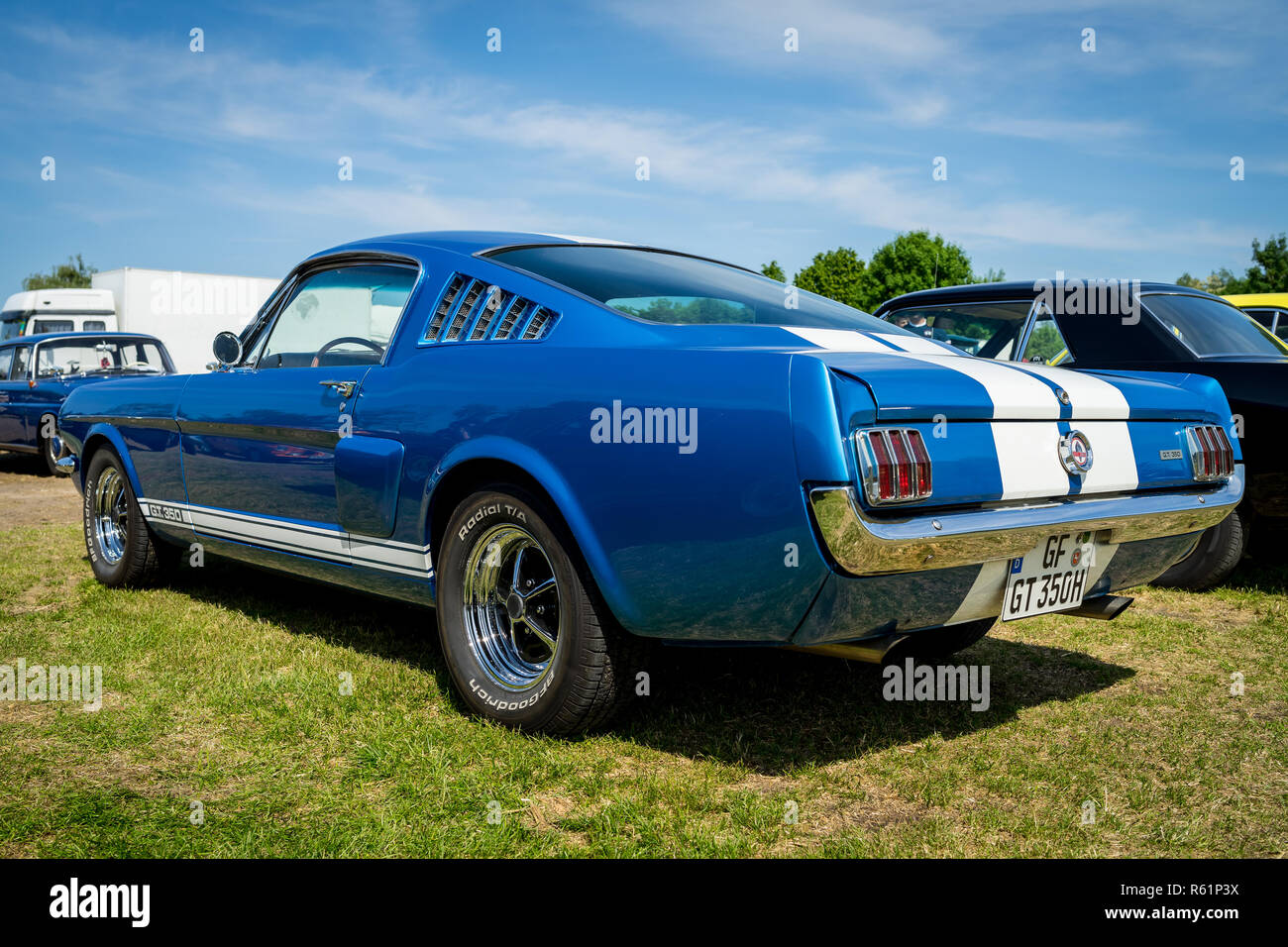 Rear View Ford Mustang Shelby Stockfotos Und Bilder Kaufen Alamy