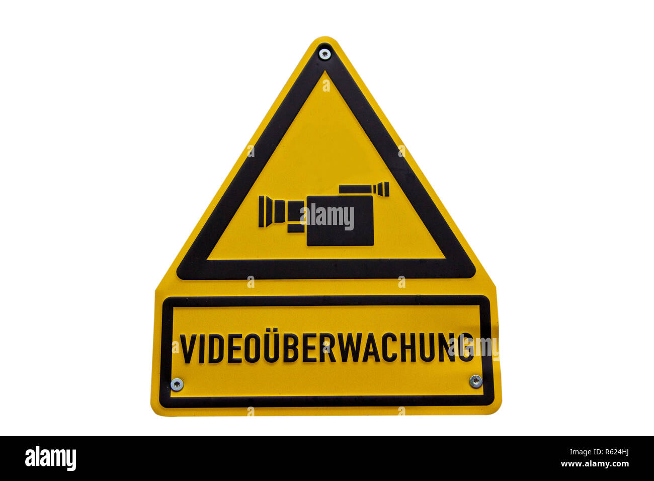 5X24H CCTV Videokamera System Sicherheit Warnzeichen Aufkleber Hohe Qualität AB 