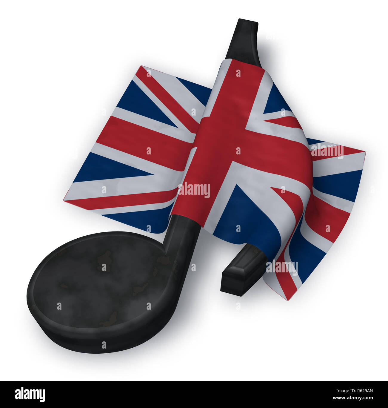 Britische Musik Stockfoto