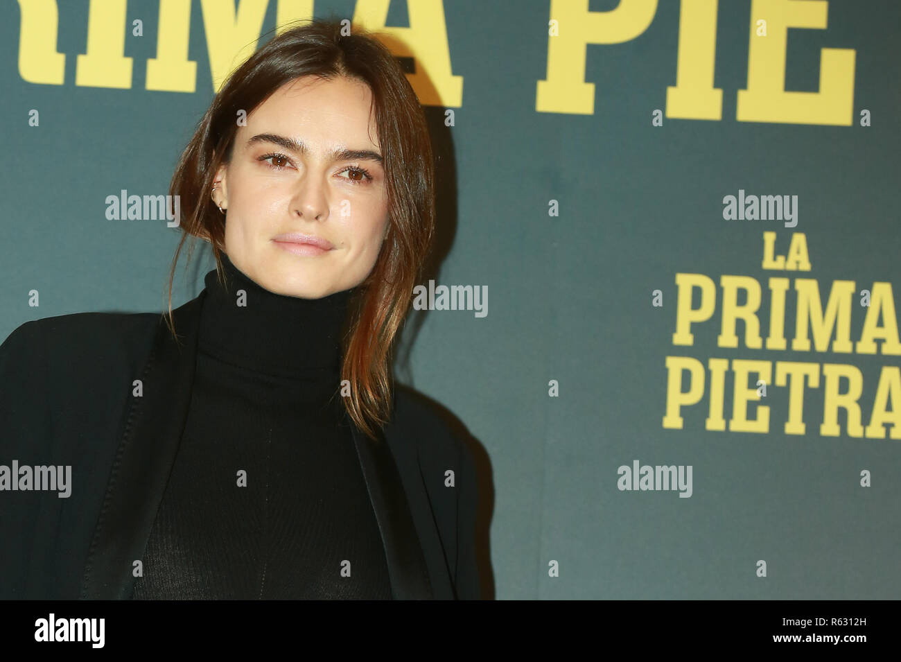 Foto: Stefano Colarieti/LaPresse 03.12.2018, Roma, Hotel Parco dei Principi, PHOTOCALL pro il Film: "la Prima Pietra SPETTACOLO nella Foto: kasia Smutniak Foto: Stefano Colarieti/LaPresse Dezember 03th, 2018 Rom Parco dei Principi Hotel, Fotoshooting für den Film "la Prima Pietra' Unterhaltung In der Pic: kasia Smutniak Stockfoto