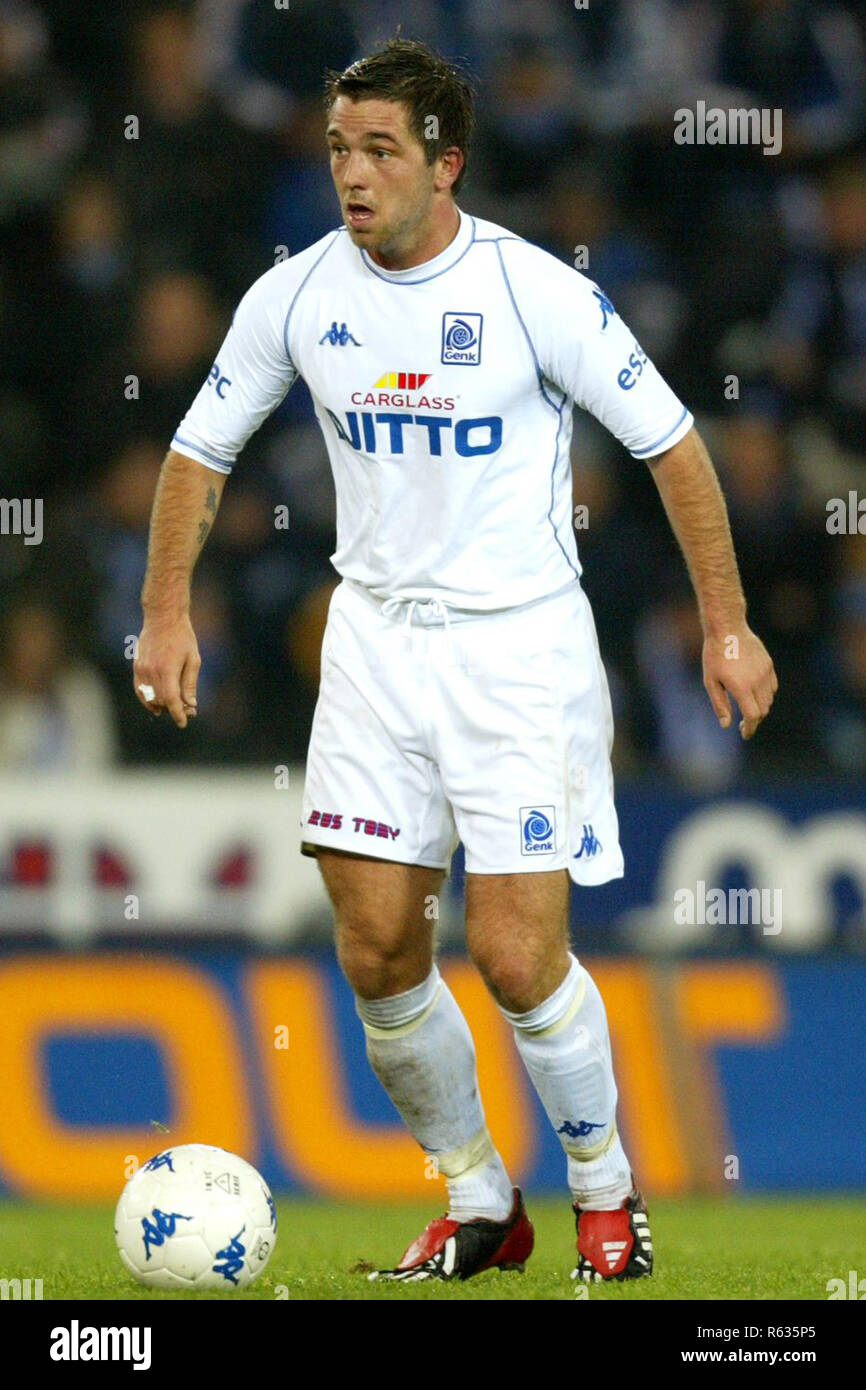 Racing Genk 01 11 2003 Theo Janssen Stockfotografie Alamy