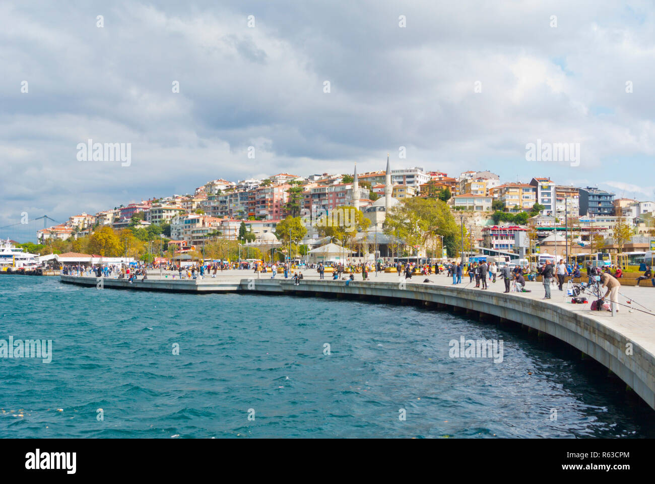 Uskudar Istanbul, Istanbul, Türkei, asiatischen Seite Stockfoto