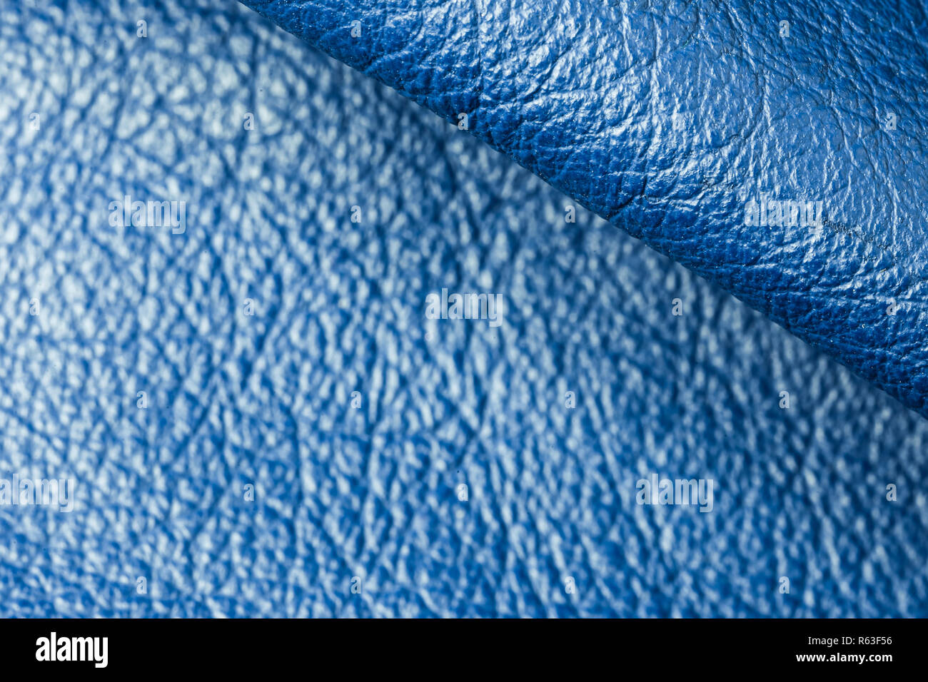 Leder dunkelblau für Konzept und Idee Stil von feinem Leder Handwerk, Kunsthandwerk, handgefertigte Leder handgefertigt, leder Arbeiter. Hintergrund Textur- und Tapeten. Stockfoto
