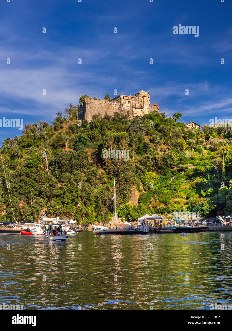 Museum Castello Brown in Portofino, der Provinz Genua, der Riviera di Levante, Ligurien, Italien, Europa Stockfoto