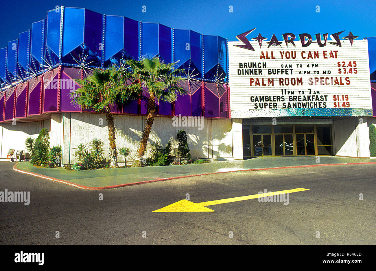 Das Stardust Casino In Las Vegas, Nevada 1979 Stockfoto Das Stardust Casino In Las Vegas, Nevada 1979 Stockfoto