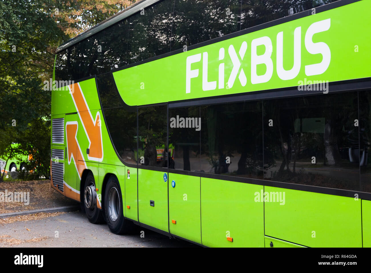 Switzerland Green Bus Stockfotos und -bilder Kaufen - Alamy