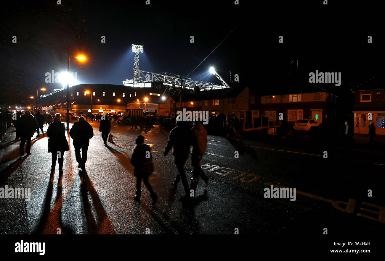 Allgemeine Ansicht des Stadions vor dem Skybet Championship Match in West Bromwich, West Bromwich. Stockfoto