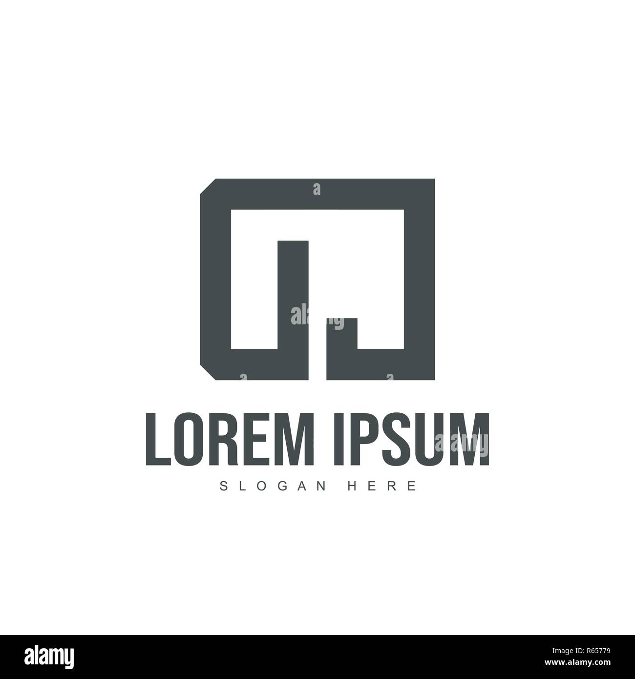 DC Schreiben Logo Design. Initial logo Template Design Stock Vektor