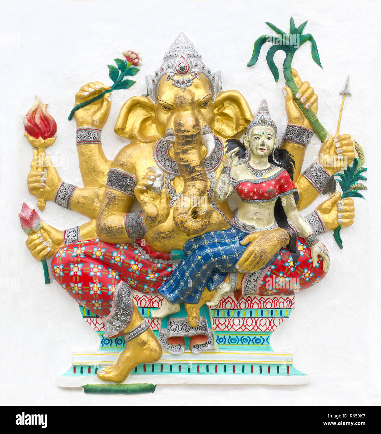 Hindu Ganesha Gott Stockfoto