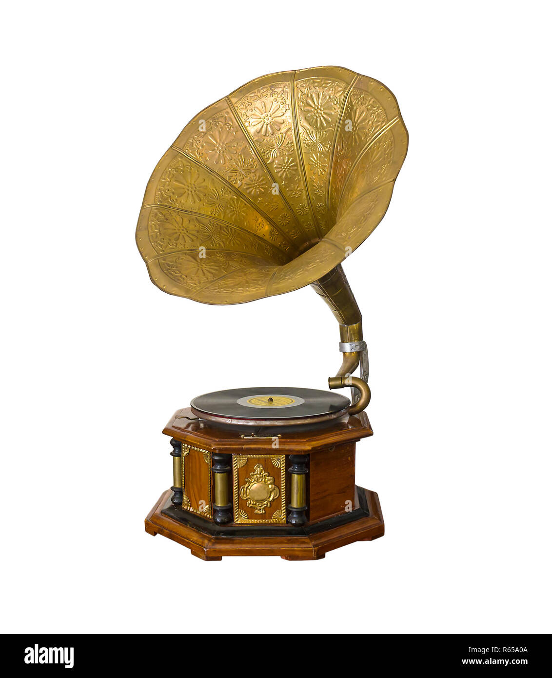 Vintage Gramophone Stockfoto