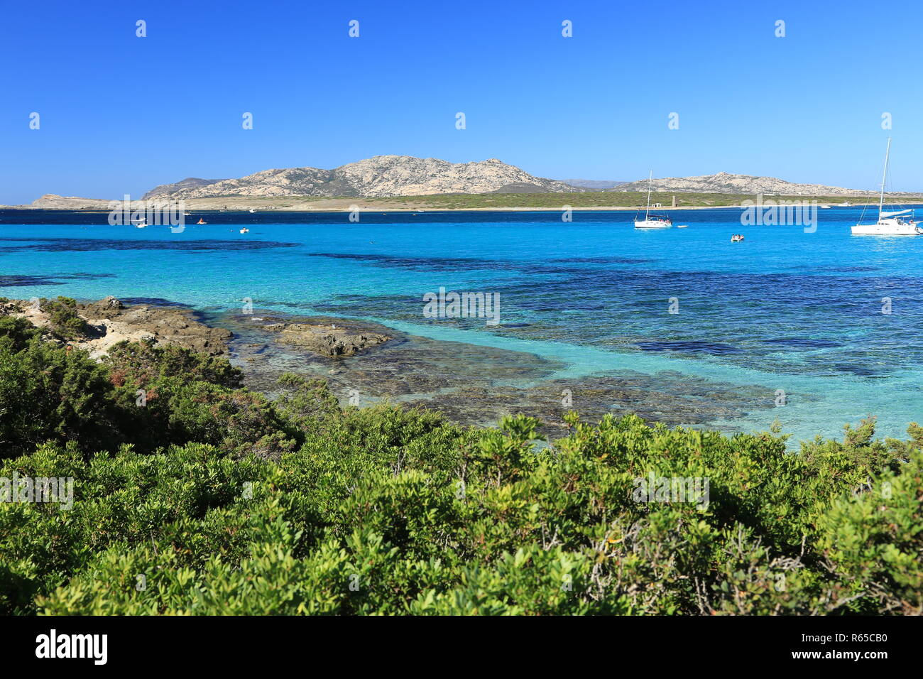 Sardinien - Italien - Spiaggia della Pelosa Stockfoto