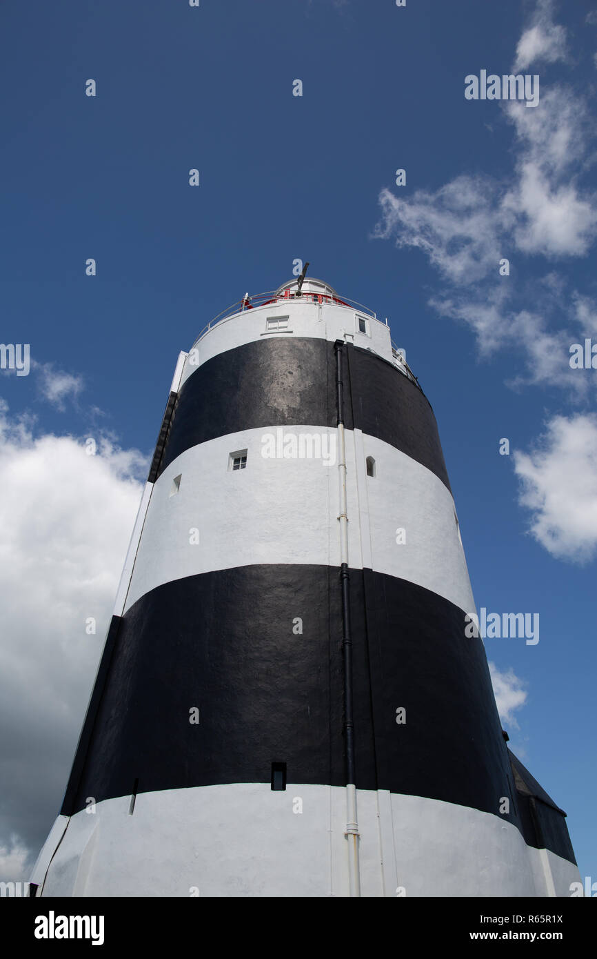 Leuchtturm am Haken Halbinsel im County Wexford im Südosten Irlands in der Nähe von Waterford Irland Hook Lighthouse ist eine beliebte Touristenattraktion Stockfoto