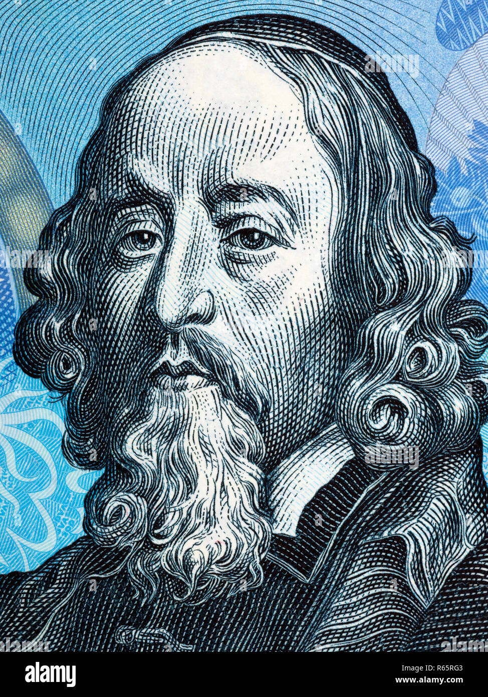 John Amos Comenius portrait Stockfoto