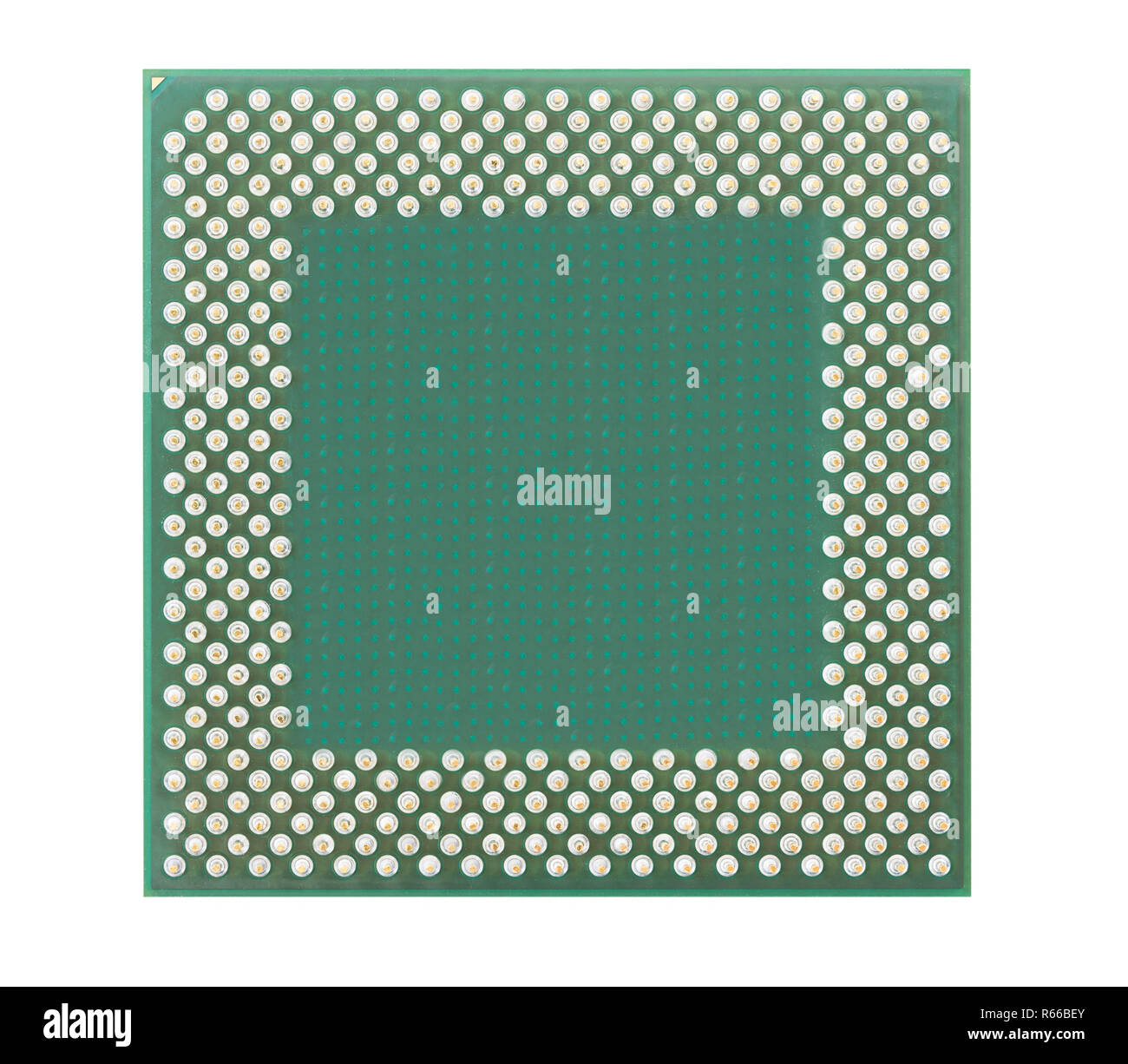 Central Processing Unit oder Computer Chip Stockfoto