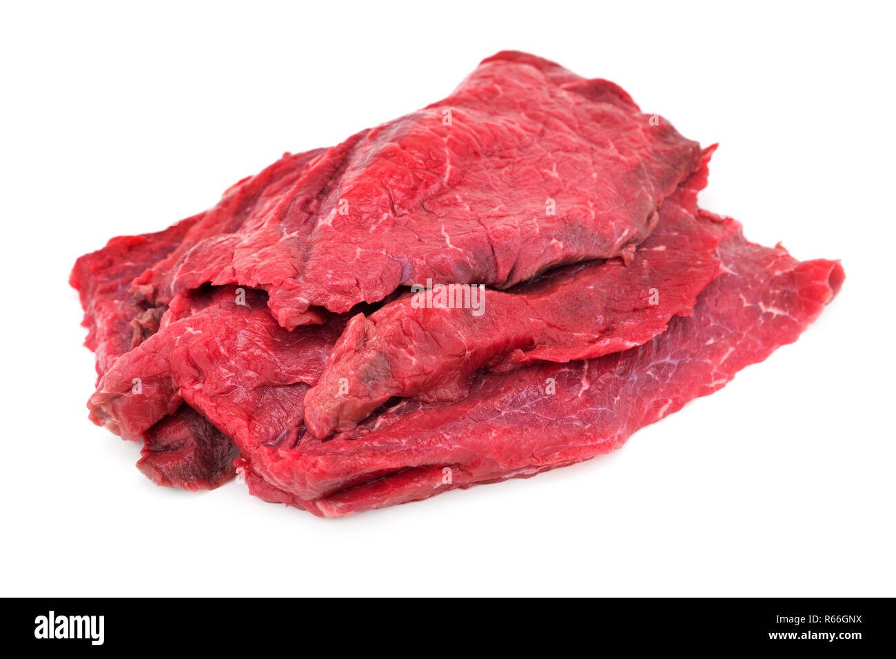 Rindfleisch isoliert Stockfoto