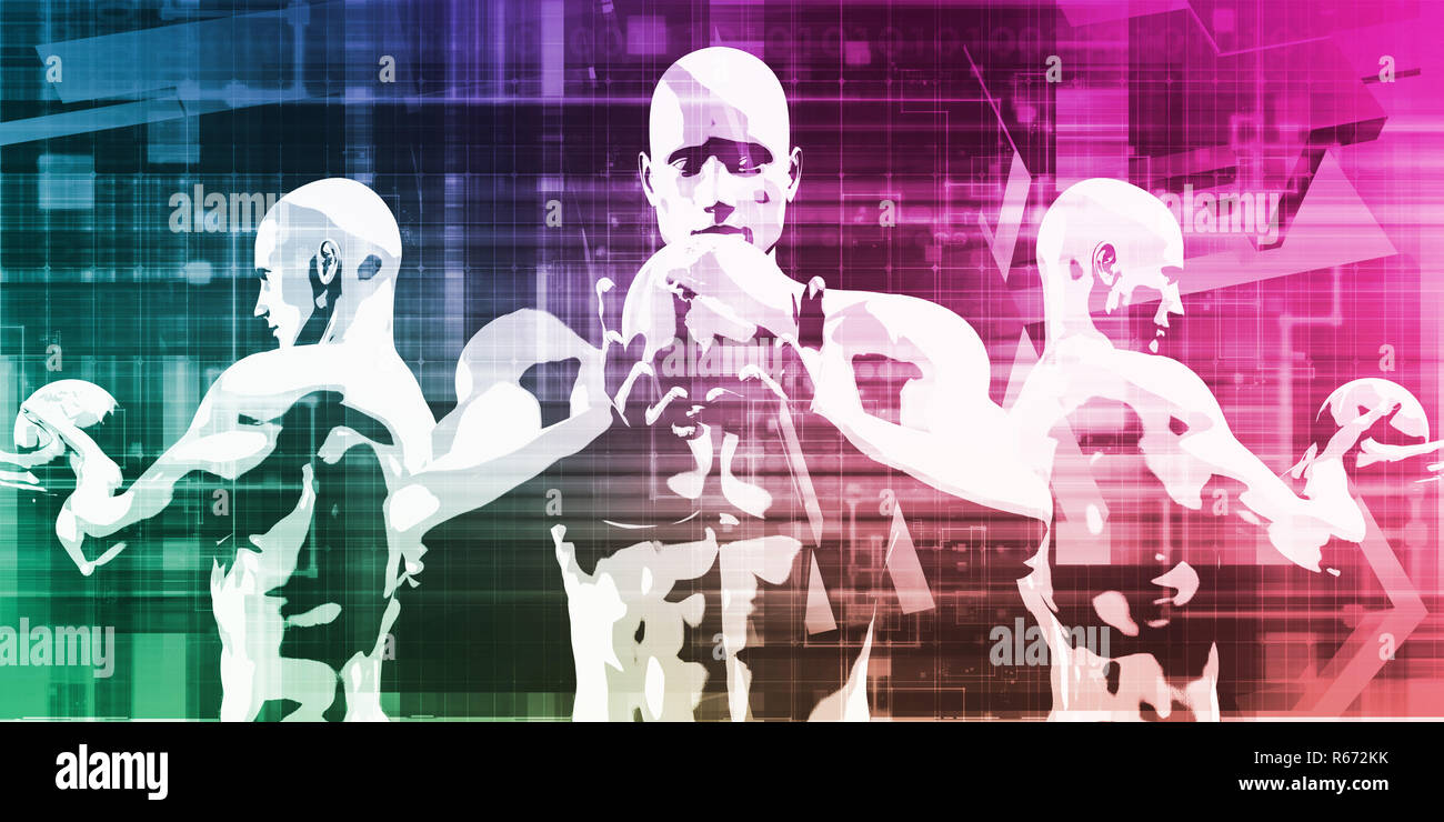 Digitales Marketing Stockfoto