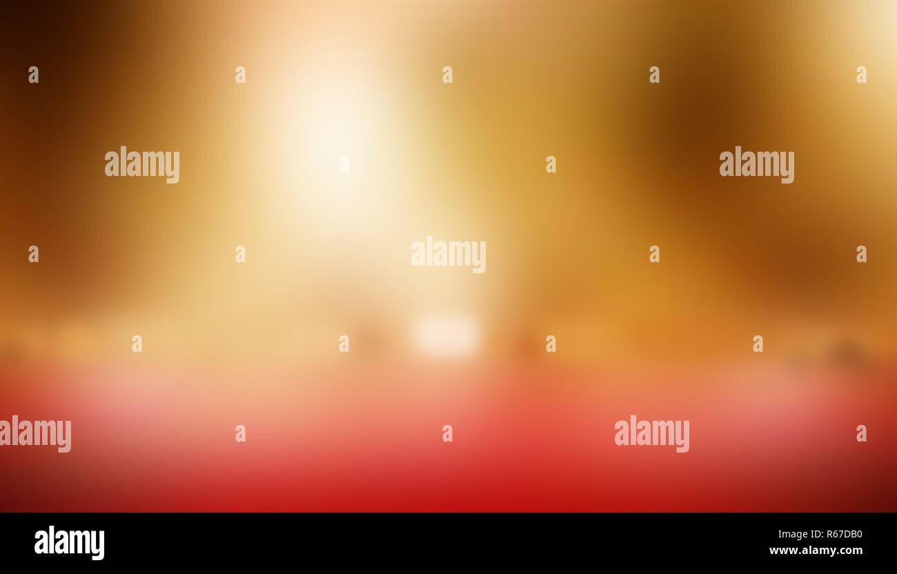 Gold rot Hintergrund für Valentines Tag Stockfoto